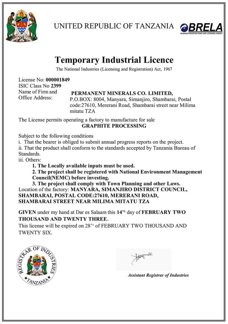 PERMANENT MINERALS 2025 2